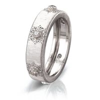 Anillo Buccellati Mujer Macri in Oro blanco Diamante JAUETE007214 - JAUETE007214